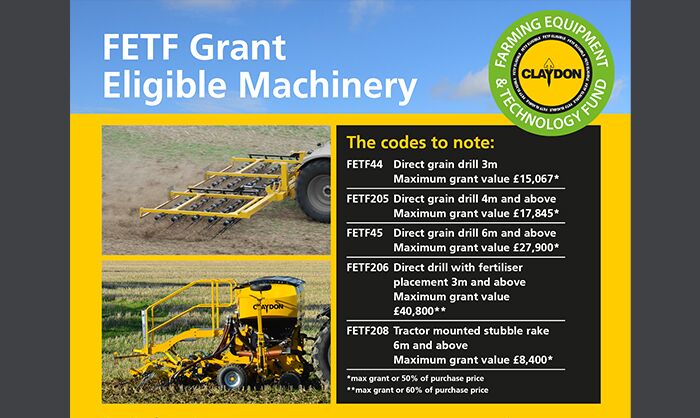 FETF Grant Eligible Machinery