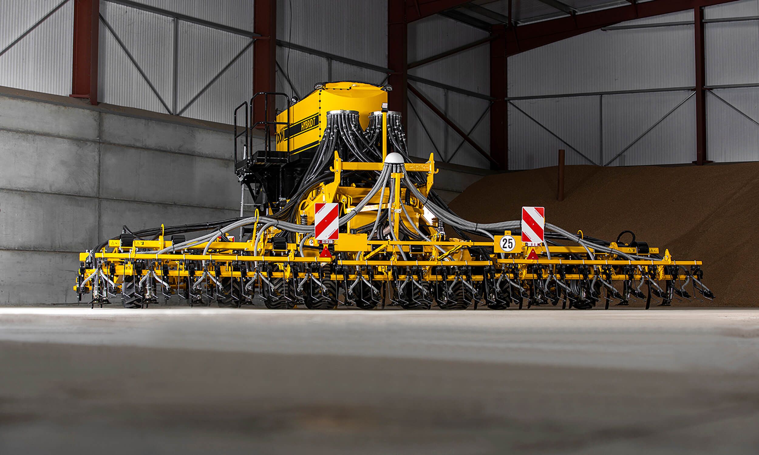 8m trailed direct seed drill