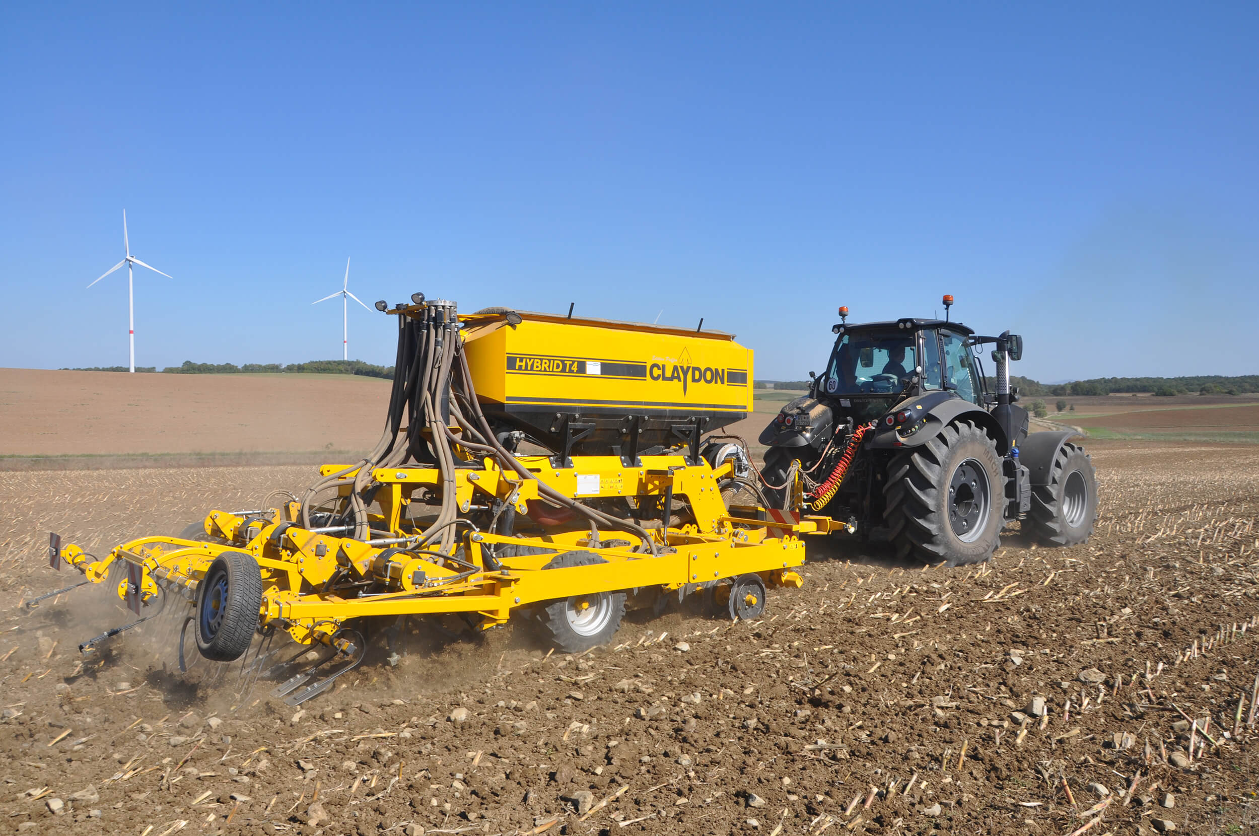 4m trailed direct seed drill