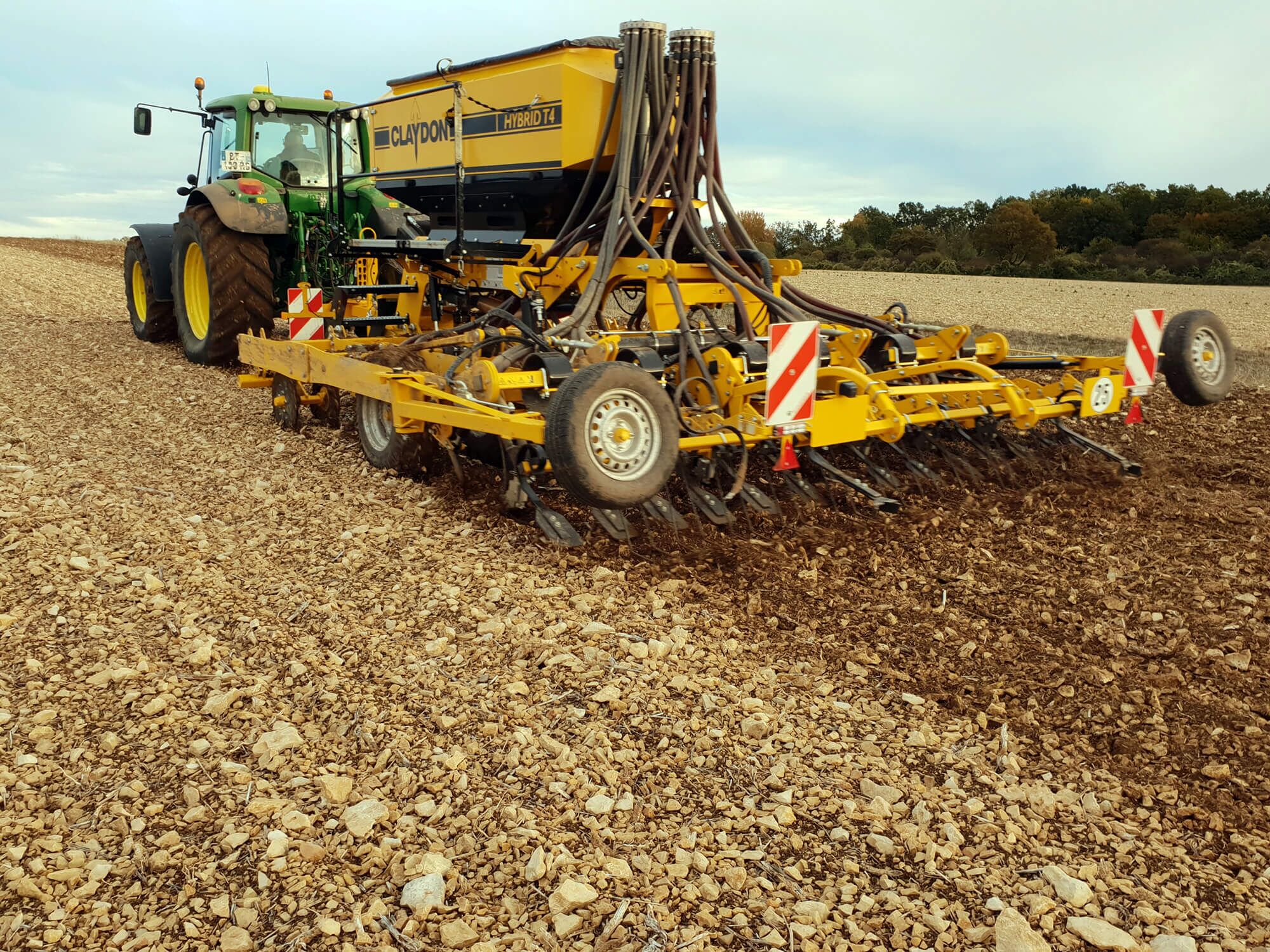 Claydon wheat stony land