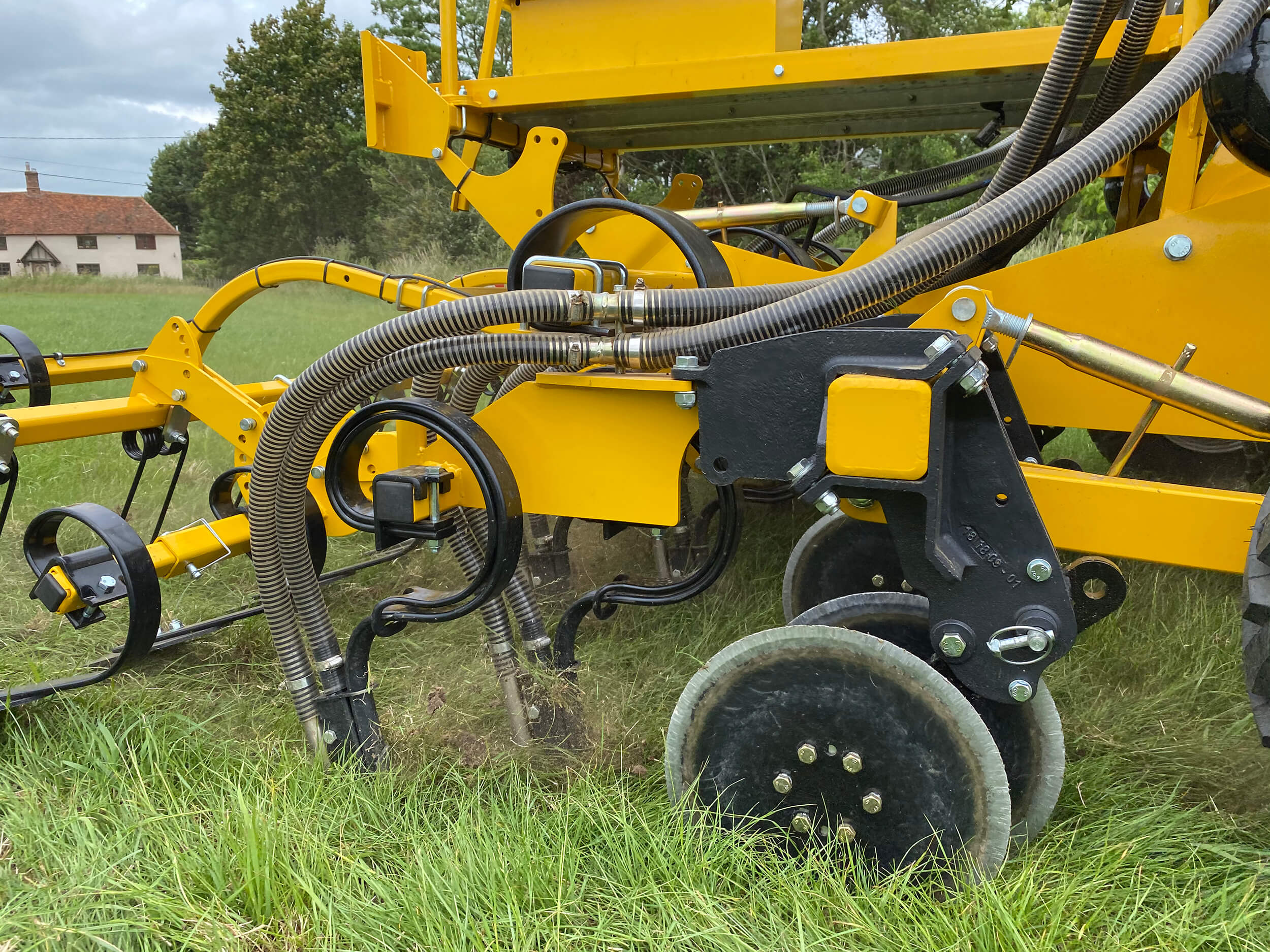 LD into grass ley 12 low disturbance no-till zero till