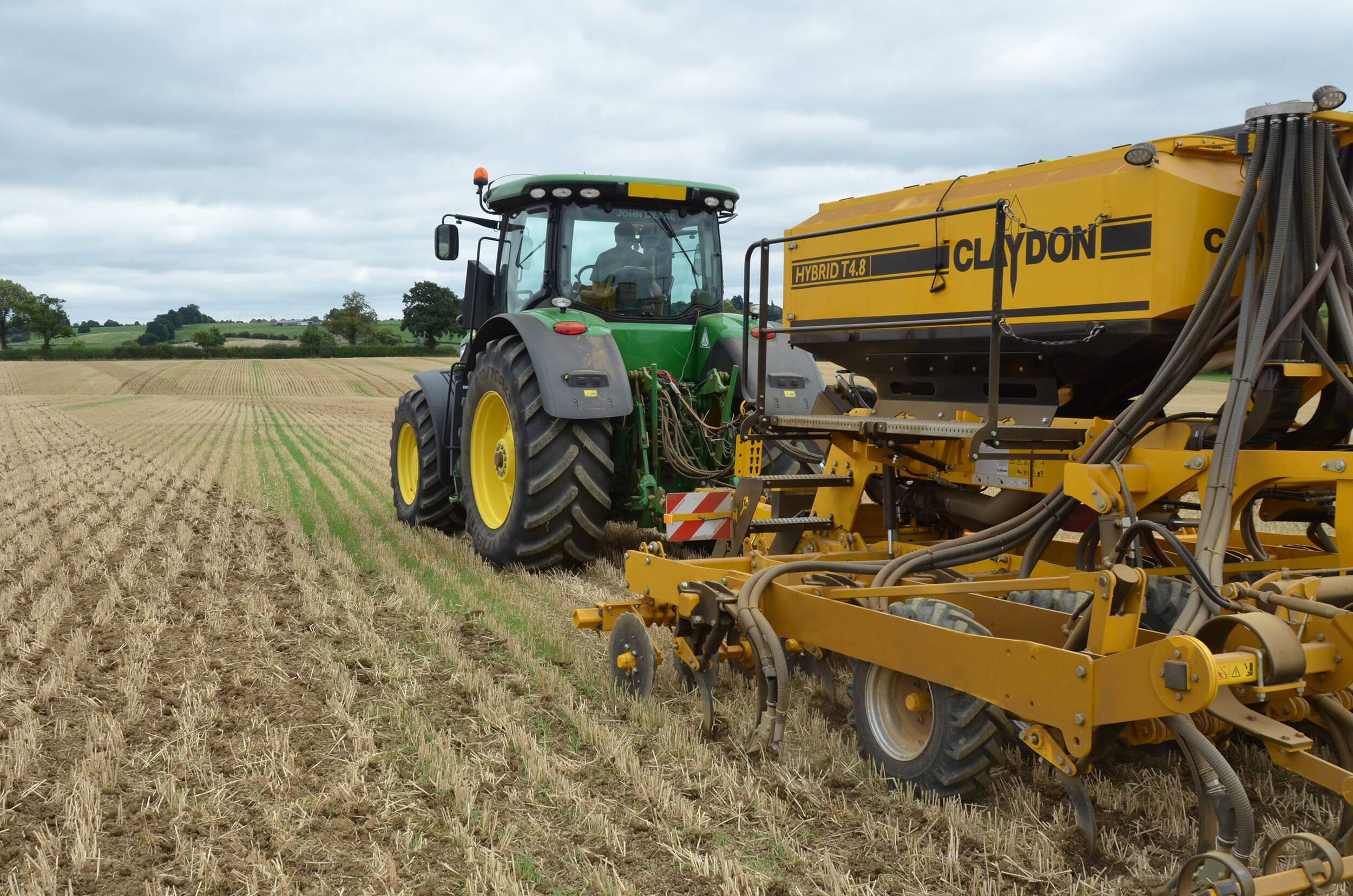 4.8m trailed direct seed drill