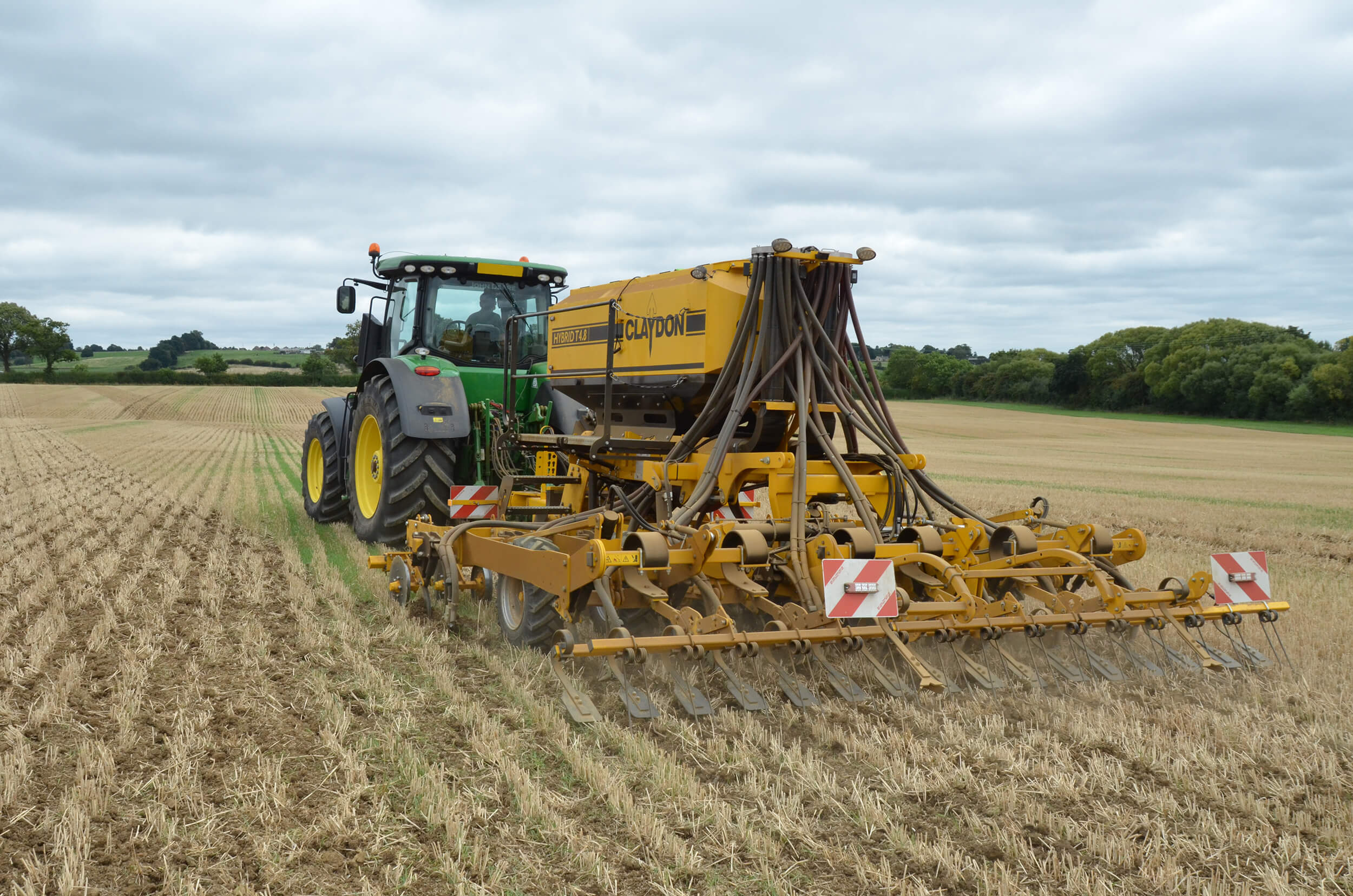 4.8m trailed direct seed drill